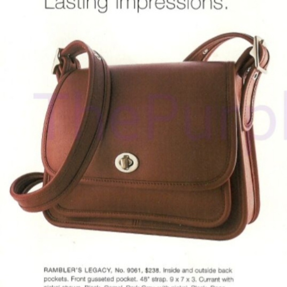 SOLD!!! Vintage Coach Rambler's Legacy #9061 - Picture 9 of 9